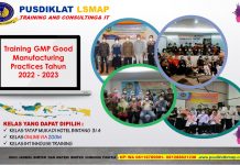 Info Training GMP Good Manufacturing Practices Tahun 2022 – 2023