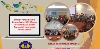 Bimtek Penyediaan & Pemanfaatan RTH (Ruang Terbuka Hijau) dalam Prespektif Landscape Secara Spasial