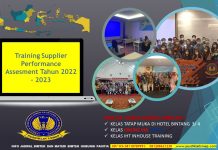 Info Jadwal Training Supplier Performance Assesment Tahun 2022 – 2023
