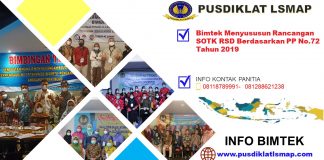 Bimtek Menyusun Rancangan SOTK RSD Berdasarkan PP No.72 Tahun 2019