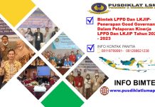 Info Jadwal Bimtek LPPD Dan LKJIP-Penerapan Good Governance Dalam Pelaporan Kinerja LPPD Dan LKJiP Tahun 2022 - 2023
