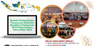 Info Bimtek Pendampingan Penyusunan Dokumen Akreditasi Puskesmas/ FKTP Edisi TerbaruTahun 2022 -2023 Info Bimtek Pendampingan Penyusunan Dokumen Akreditasi Puskesmas/ FKTP Edisi Terbaru Tahun 2022 -2023