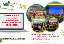 Bimtek Sistem Informasi Manajemen Puskesmas Tahun 2022- 2023