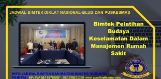 Info Bimtek Pelatihan Budaya Keselamatan Dalam Manajemen Rumah Sakit Info Bimtek Pelatihan Budaya Keselamatan Dalam Manajemen Rumah Sakit