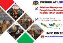 Info Pelatihan Manajemen Pengelolaan Keuangan Koprasi Tahun 2022/2023