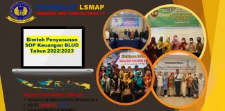 Info Bimtek Penyusunan SOP Keuangan BLUD Tahun 2022/2023