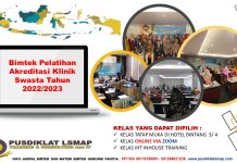 Info Bimtek Pelatihan Akreditasi Klinik Swasta Tahun 2022/2023 Info Bimtek Pelatihan Akreditasi Klinik Swasta Tahun 2022/2023