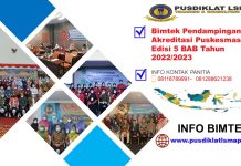 Info Bimtek Pendampingan Akreditasi Puskesmas Edisi 5 BAB Tahun 2022/2023