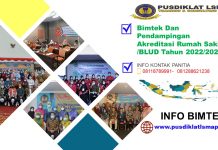 Info Bimtek Dan Pendampingan Akreditasi Rumah Sakit /BLUD Tahun 2022/2023