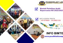 Info Bimtek Pelatihan Audit Keperwatan RS 2022/2023