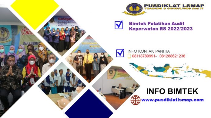 Info Bimtek Pelatihan Audit Keperwatan RS 2022/2023
