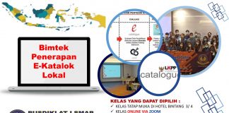 Bimtek Penerapan E-Katalok Lokal ( Prosedur Penyelenggaraan E-katalog Lokal/Daerah )