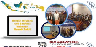Info Bimtek Hygiene and Sanitasi Makanan Rumah Sakit Sesuai SNARS Tahun 2022/2023