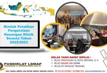 Info Bimtek Pelatihan Pengelolaan Keuangan Klinik Swasta Tahun 2022/2023 Info Bimtek Pelatihan Pengelolaan Keuangan Klinik Swasta Tahun 2022/2023
