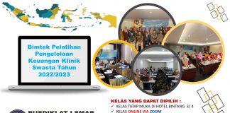 Info Bimtek Pelatihan Pengelolaan Keuangan Klinik Swasta Tahun 2022/2023