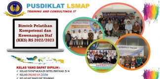 Info Bimtek Pelatihan Kompetensi dan Kewenangan Staf (KKS) RS 2022/2023