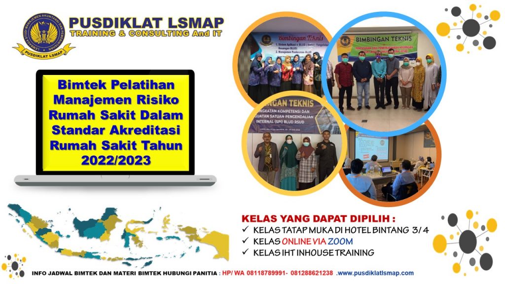 Bimtek Pelatihan Manajemen Risiko Rumah Sakit Dalam Standar Akreditasi Rumah Sakit Tahun 2022/2023