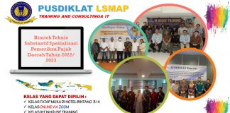 Bimtek Teknis Substantif Spesialisasi Pemeriksa Pajak Daerah Tahun 2022/ 2023