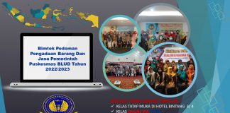 Bimtek Pedoman Pengadaan Barang Dan Jasa Puskesmas BLUD Tahun 2022/2023