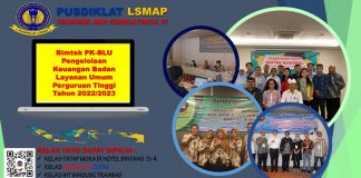 Bimtek PK-BLU Pengelolaan Keuangan Badan Layanan Umum Perguruan Tinggi Tahun 2022/2023