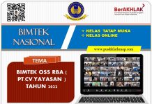 INFO BIMTEK OSS RBA ( PT.CV.YAYASAN ) TAHUN 2022