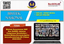 Info Bimtek Penyusunan SKP Dan DUPAK Jabatan Fungsional Kesehatan (Dokter, Bidan, Perawat, Apoteker, Laboratorium Dll) Tahun 2022/2023 Info Bimtek Penyusunan SKP Dan DUPAK Jabatan Fungsional Kesehatan ( Dokter,Bidan,Perawat,Apoteker,Laboratorium Dll )Tahun 2022/2023