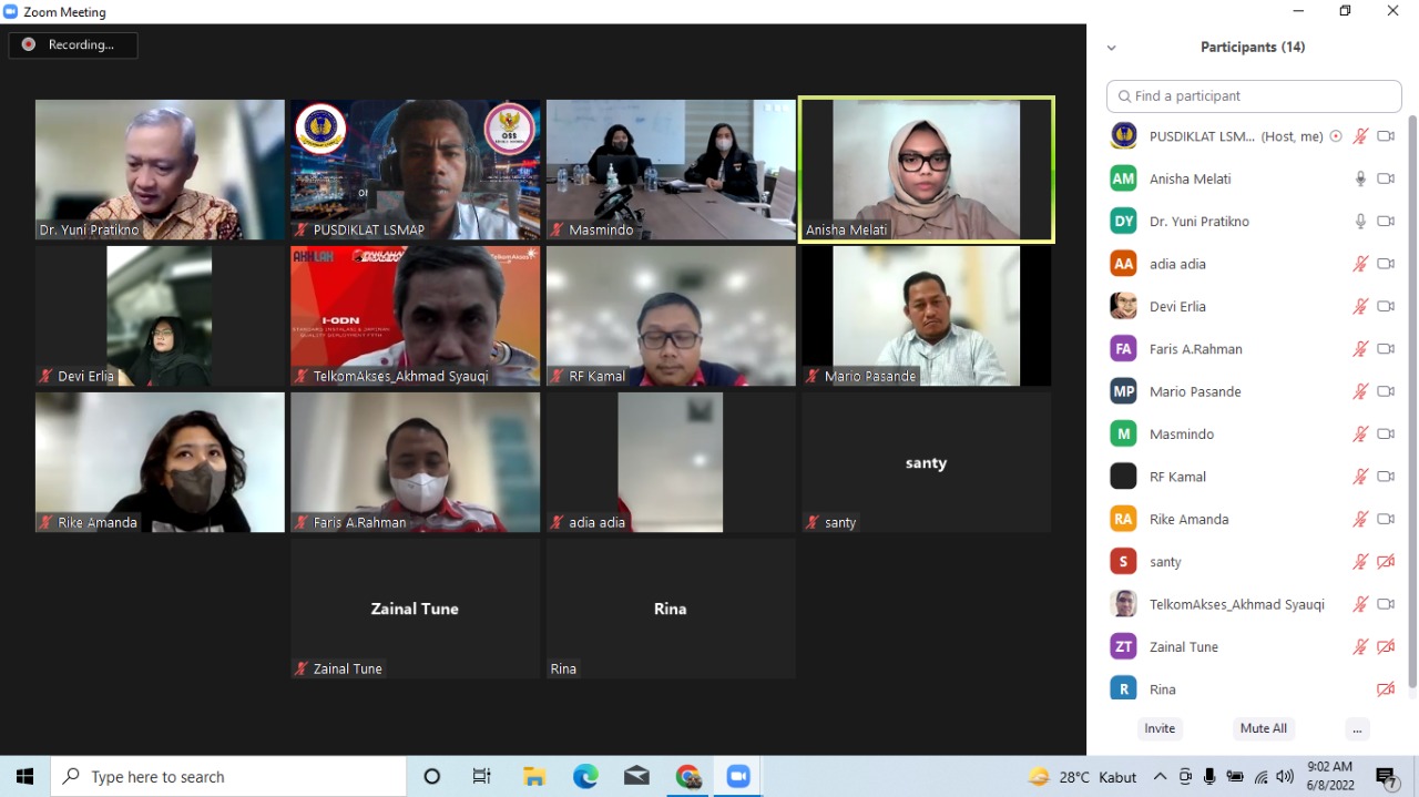 INFO BIMTEK OSS RBA ( PT.CV.YAYASAN ) TAHUN 2022