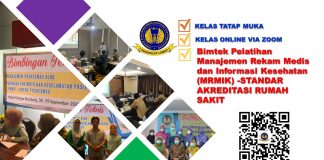 Bimtek Pelatihan Manajemen Rekam Medis dan Informasi Kesehatan (MRMIK) -STANDAR AKREDITASI RUMAH SAKIT