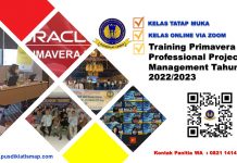 Info Training Primavera P6 Professional Project Management Tahun 2022/2023