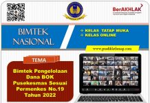 Bimtek Pengelolaan Dana BOK Pusekesmas Sesuai Permenkes No.19 Tahun 2022