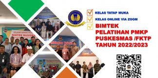 BIMTEK PELATIHAN PMKP PUSKESMAS /FKTP TAHUN 2022/2023