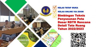 Bimbingan Teknis Penyusunan Peta Dasar RDTR Rencana Detail Tata Ruang Tahun 2022/2023