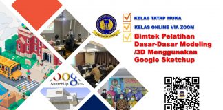 Bimtek Pelatihan Dasar-Dasar Modeling /3D Menggunakan Google Sketchup