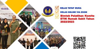 Bimtek Pelatihan Komite ETIK Rumah Sakit Tahun 2022/2023