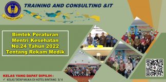 Bimtek Peraturan Mentri Kesehatan No.24 Tahun 2022 Tentang Rekam Medik