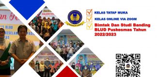 Info Bimtek Dan Studi Banding BLUD Puskesmas Tahun 2022/2023