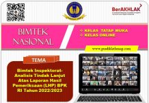 Bimtek Inspektorat-Analisis Tindak Lanjut Atas Laporan Hasil Pemeriksaan (LHP) BPK RI Tahun 2022/2023