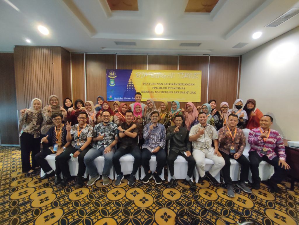 BIMBINGAN TEKNIS PENYUSUNAN LAPORAN KEUANGAN PPK BLUD PUSKESMAS TAHUN 2023 ( DENGAN SAP BERBASIS AKRUAL DAN LRA )