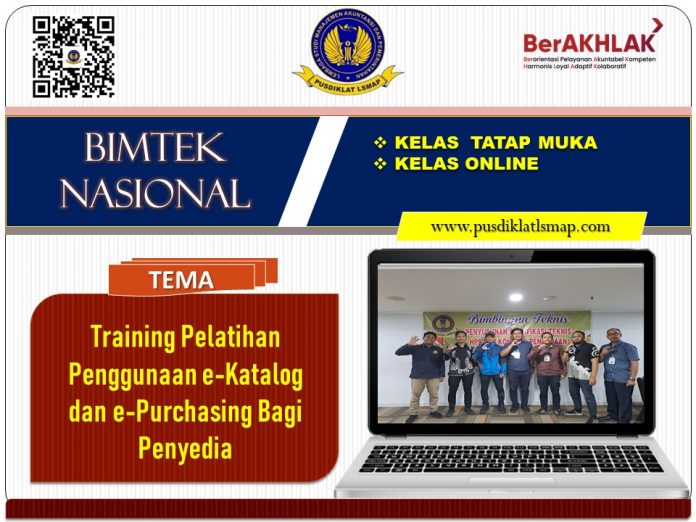 Info Training Pelatihan Penggunaan e-Katalog dan e-Purchasing Bagi Penyedia Tahun 2023/2024