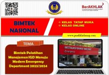 Bimtek Pelatihan Manajemen IGD Menuju Modern Emergency Department 2023/2024