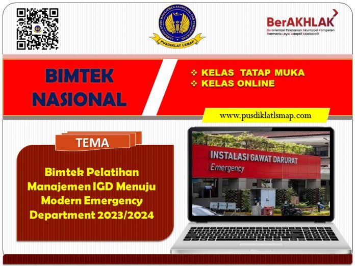 Bimtek Pelatihan Manajemen IGD Menuju Modern Emergency Department 2023/2024