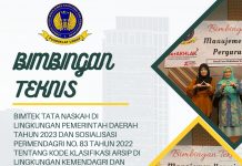 Bimtek Kearsipan-Permendagri No.83 tahun 2022 Tentang Kode klasifikasi Arsip Di Lingkup Pemerintah Daerah