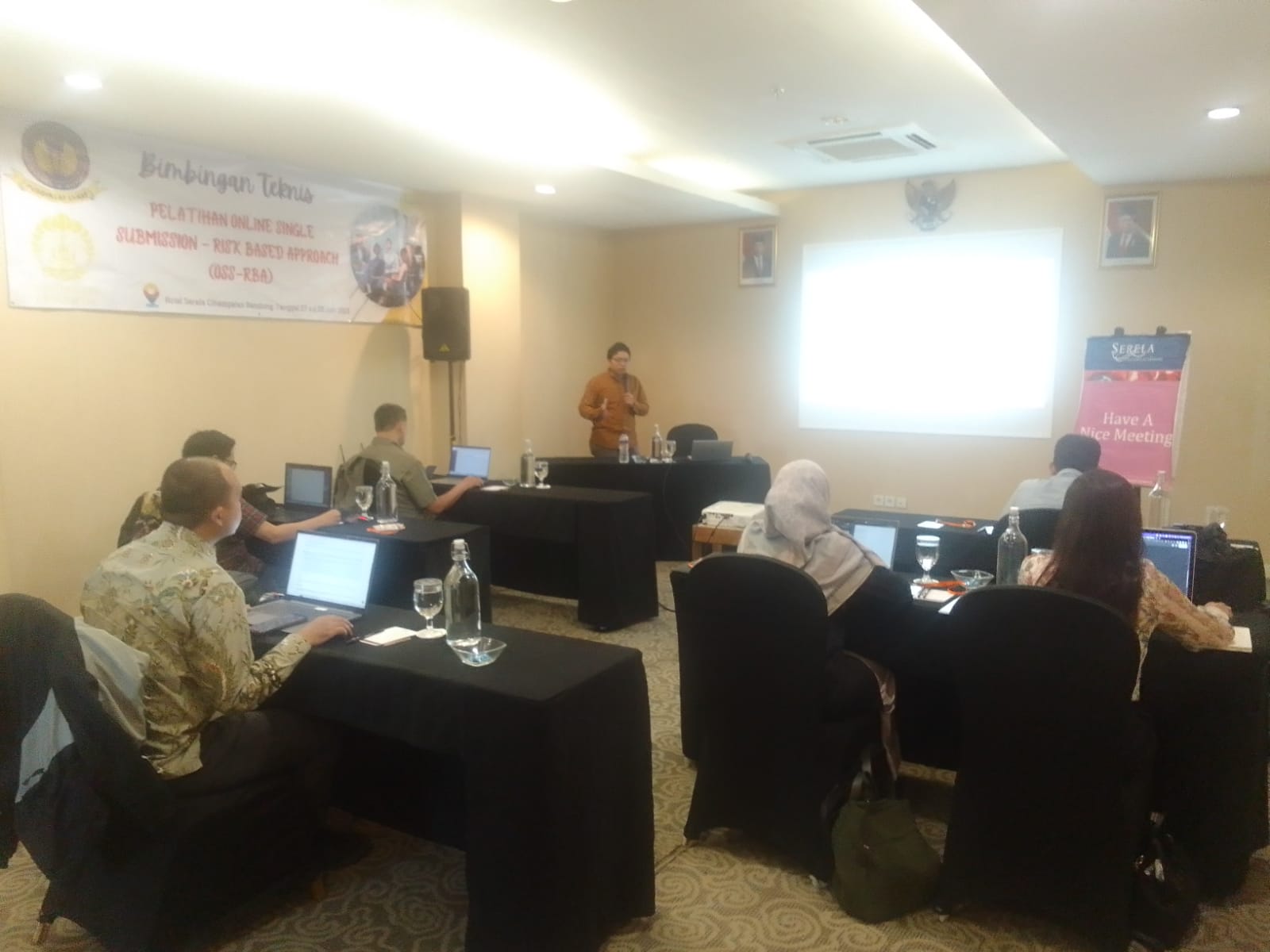 BIMBINGAN TEKNIS OSS RBA BERSAMA PESERTA UNIVERSITAS INDONESIA