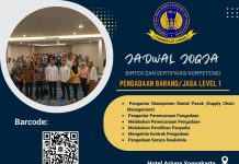 Bimtek Ujian Sertifikasi Pengadaan Barang Dan Jasa Pemerintah Level 1 Jadwal Yogyakarta Tahun 2023