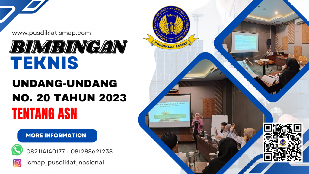 Bimtek Nasional UU Nomor 20 Tahun 2023 Tentang Aparatur Sipil Negara (ASN)
