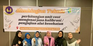 Bimtek Perhitungan Unit Cost Mengenai Jasa Kalibrasi Pengujian Alat Kesehatan 2024 - 2025