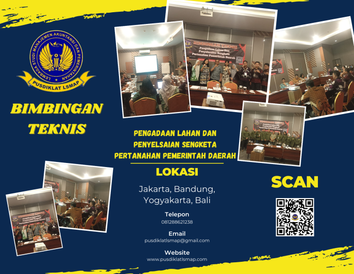 Bimtek Pengadaan Lahan Dan Penyelesaian Sengketa Pertanahan Pemerintah Daerah Tahun 2024-2025 Bimtek Pengadaan Lahan Dan Penyelesaian Sengketa Pertanahan Pemerintah Daerah Tahun 2024-2025