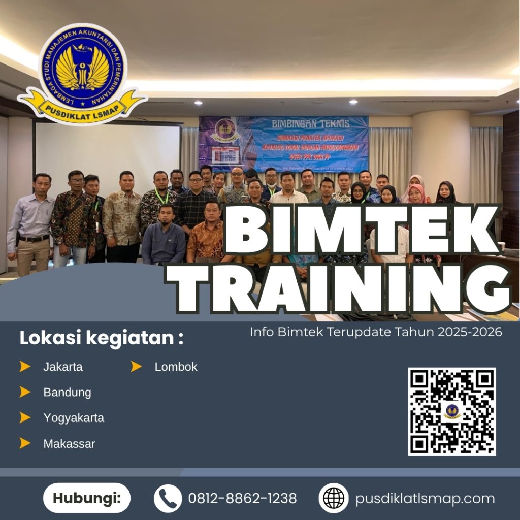 BIMTEK NASIONAL PELAKSANAAN PENGADAAN BARANG JASA PEMERINTAH UNTUK KPA PPK DAN BENDAHARA SESUAI PERPRES NO.46 TAHUN 2025