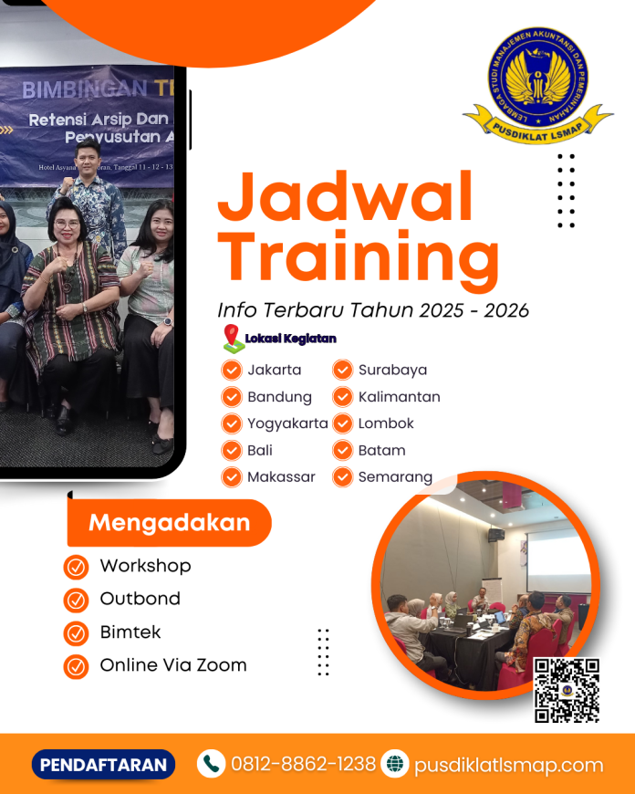 Bimtek Peningkatan Kompetensi Jabatan Fungsional Arsiparis Berbasis Digital 2025 -2026