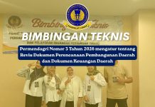 Bimtek Nasional Permendagri Nomor 3 Tahun 2026 adalah peraturan tentang Reviu Dokumen Perencanaan Pembangunan Daerah dan Dokumen Keuangan Daerah Bagi APIP Daerah 2026